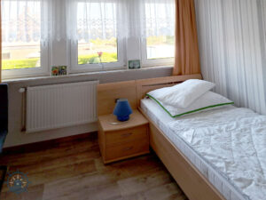 "FeWo Kruse" - Urlaub an der Nordsee - 3. Schlafzimmer mit Einzelbett